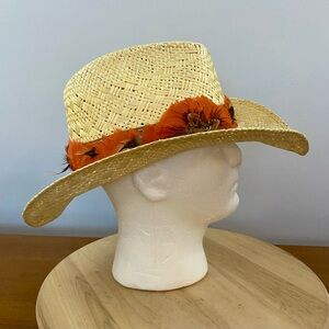American Eagle Outfitters Resistol Stagecoach Western Cowboy Hat Sz 7 1/4 RARE*